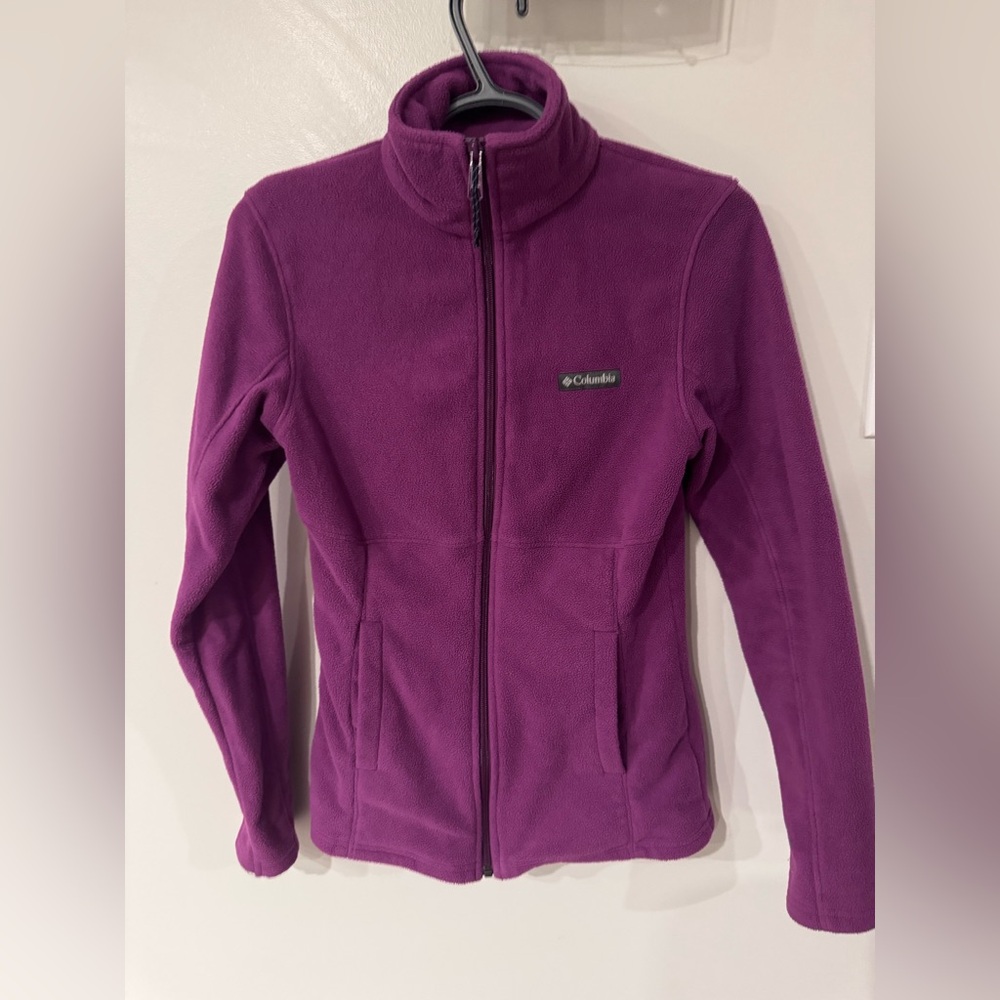 Columbia full zip fleece sweater